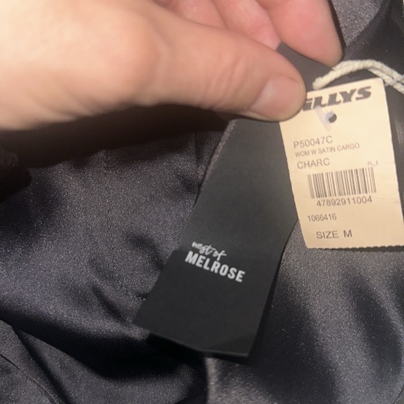 Brand new size Medium Satin Cargo pants - Picture 6 of 7